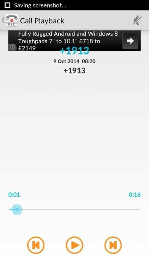 Simple Call Recorder Android screenshot 2