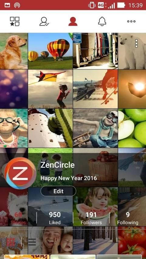 ZenCircle-Social photo share скриншот 4