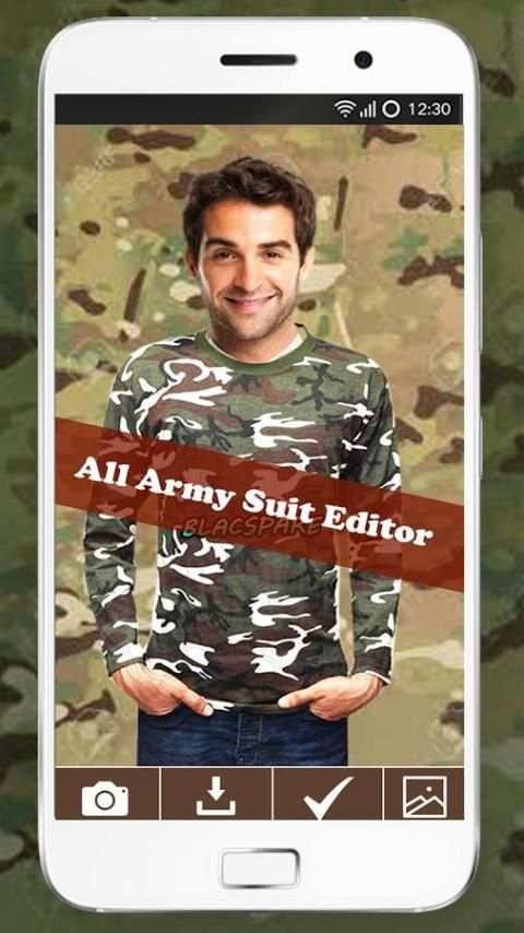 All Army Suit Editor 2017 скриншот 3