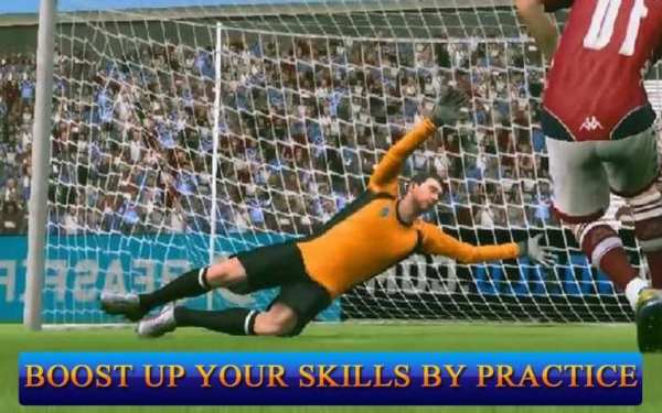 Soccer Players:Goalkeeper game screenshot 1