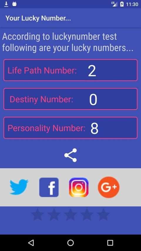 Lucky Number - Lucky Lottery Numbers 4 تصوير الشاشة