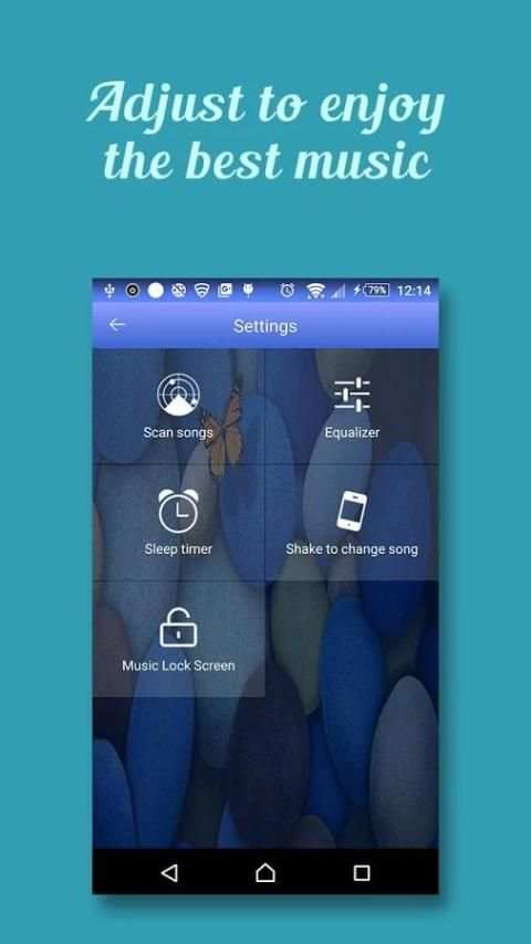 Music Samsung Galaxy A7: Music Player style A7 Pro screenshot 1