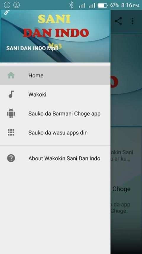Wakokin Sani Dan Indo Mp3 скриншот 7
