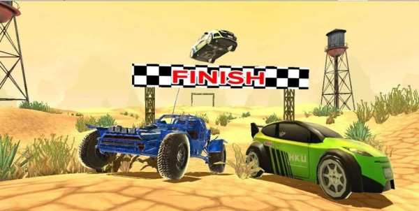 Extreme Buggy Jump Stunt Racing 2 تصوير الشاشة