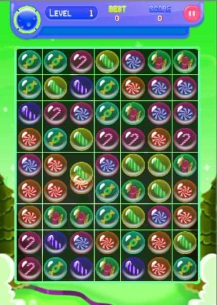 Candy Bubble Match 3 screenshot 1