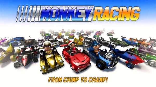 Monkey Racing Free screenshot 5