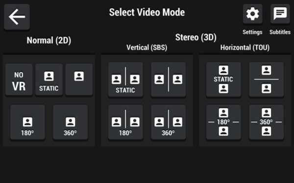 VaR's VR Player PRO screenshot 1