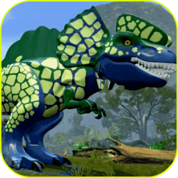 ikon Delplay For LEGO Dino Jurassc Trick Jump