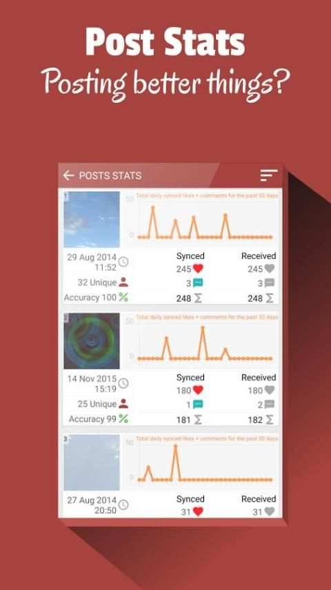 Follower Stats for Instagram 3 تصوير الشاشة