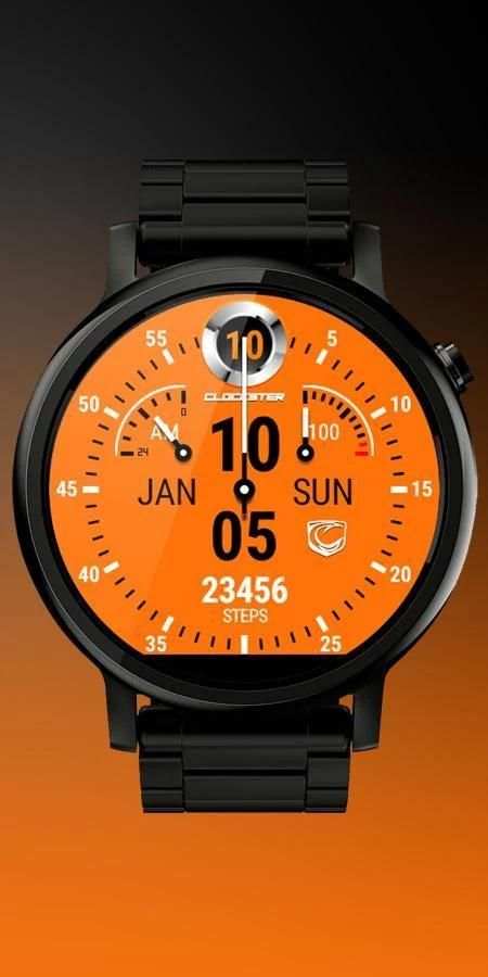 Watch Face Clockster screenshot 4