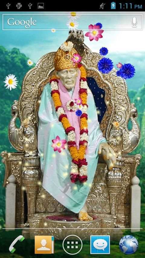 Sai Baba Live wallpaper स्क्रीनशॉट 2