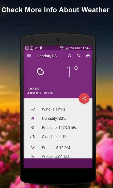 Weather App Download Free - Rain Forecast App screenshot 6