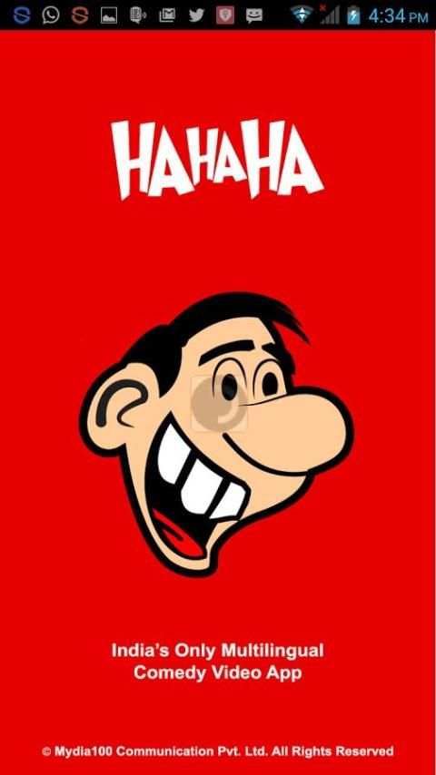 HaHaHa Indian Comedy Video App 4 تصوير الشاشة
