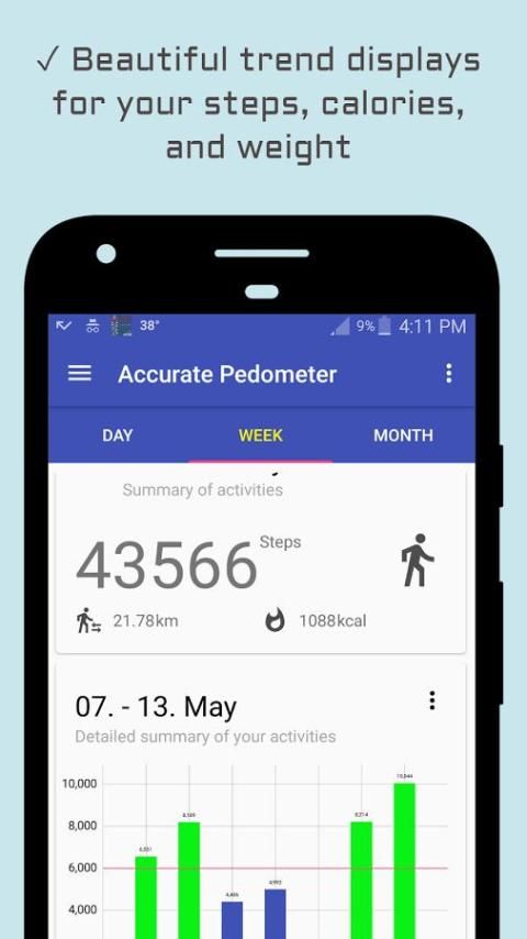 Pedometer screenshot 12