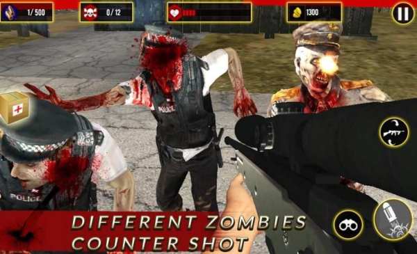 Zombie Sniper Counter Shot screenshot 5