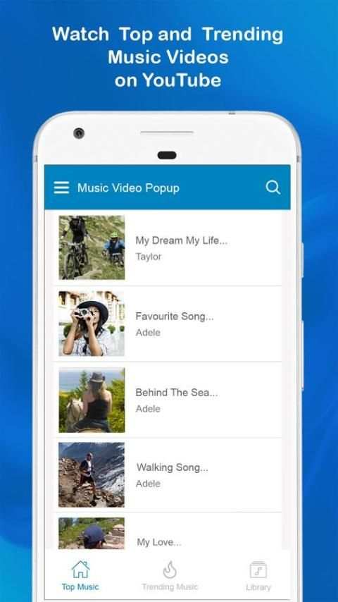 Free Music Player for YouTube: Music Video Popup screenshot 4