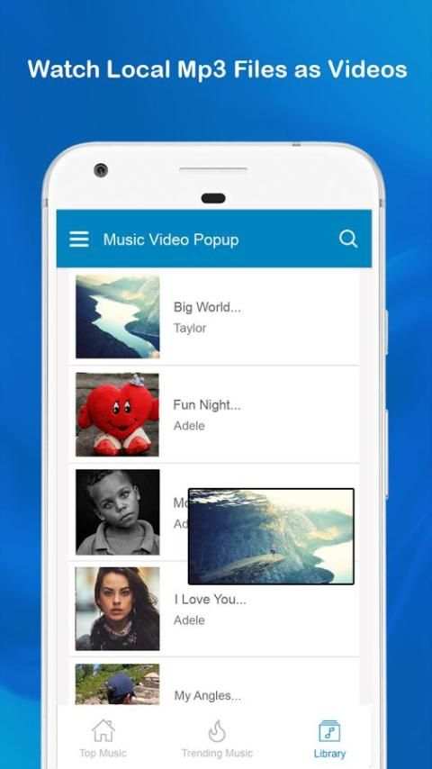 Free Music Player for YouTube: Music Video Popup screenshot 3