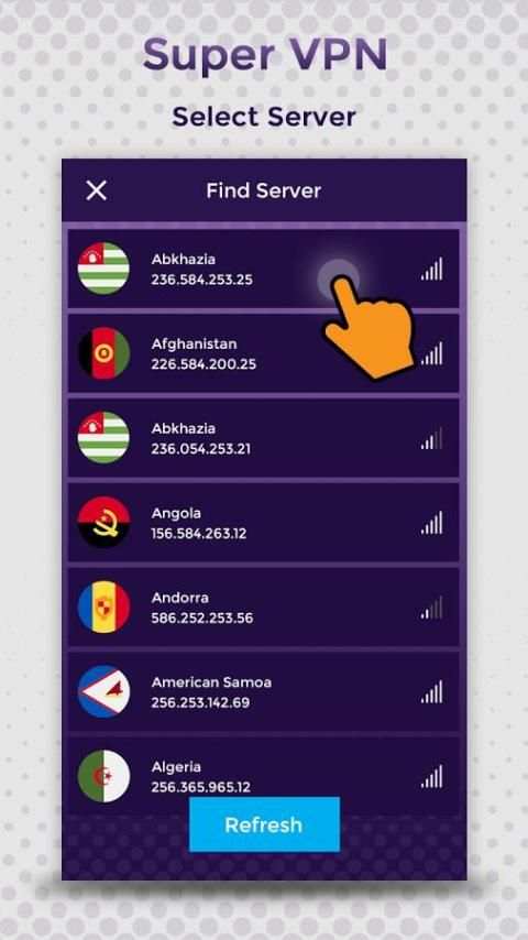 Hot Super VPN Unblock Proxy Master скриншот 4