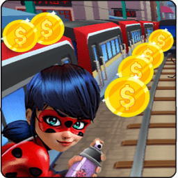 ikon Super Ladybug Subway Runner surf