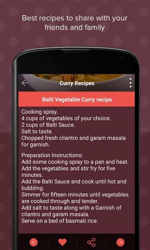 Curry Recipes on 9Apps