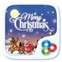 Merry Christmas Go Launcher Theme on 9Apps