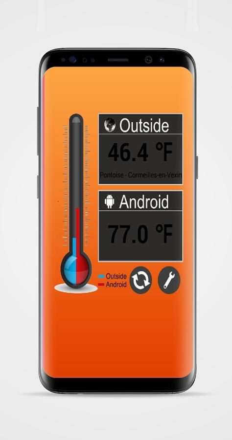Thermomètre intérieur et extérieur screenshot 1