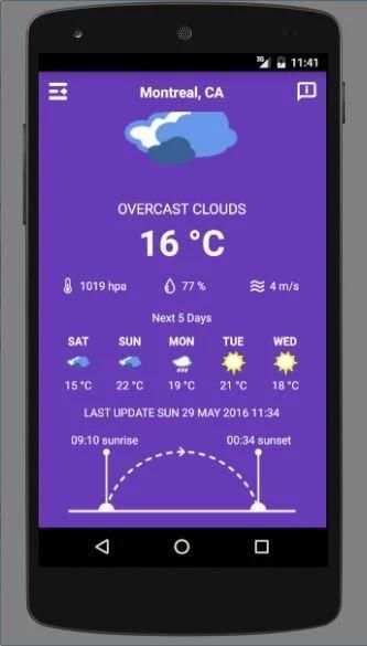 Météo Montréal screenshot 5