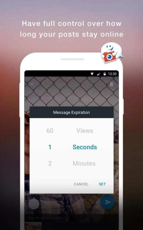 Kaboom - Self-destructing Post screenshot 2