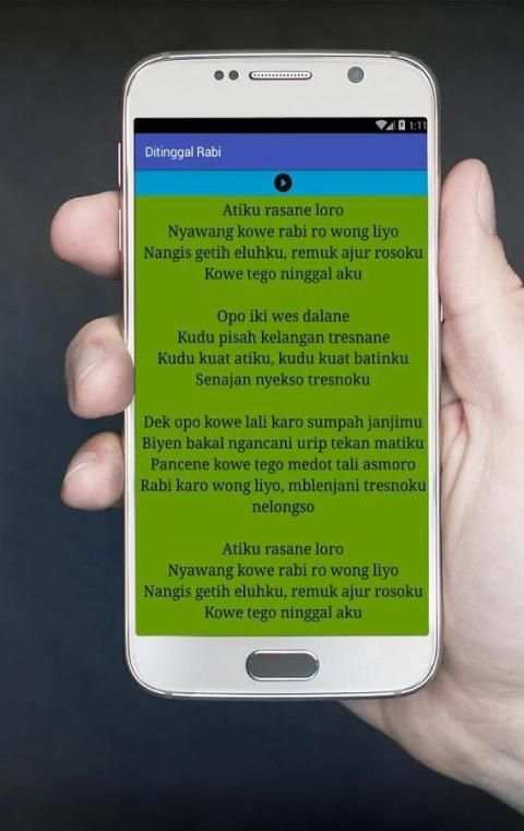 Lagu Ndx axa - Ditinggal Rabi screenshot 2