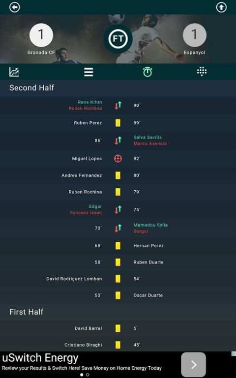 Football live scores & stats screenshot 7