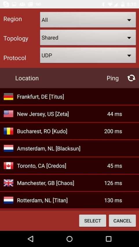 LiquidVPN's New VPN Client screenshot 5