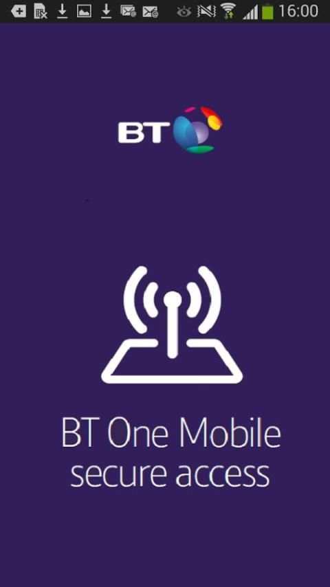 BT One Mobile secure access 4 تصوير الشاشة
