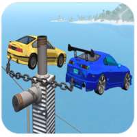 Chained Cars Extreme Driving Simulator