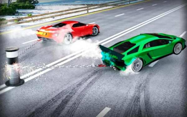 Chained Cars Extreme Driving Simulator скриншот 3