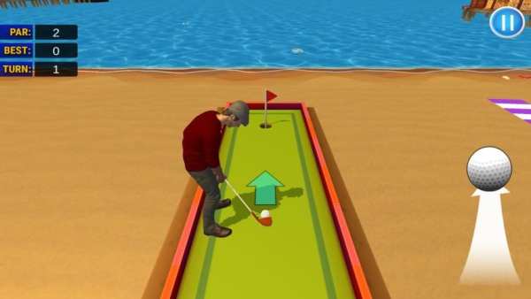 Mini Golf 3D Beach Master screenshot 6