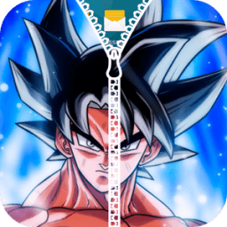 ikon Goku Zipper Lock Screen