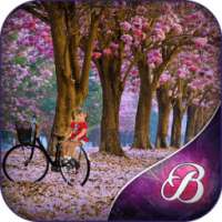 Pink Forest Photo Frame on 9Apps