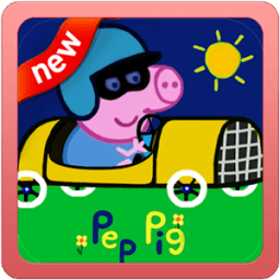 ikon Pepa Adventure Pig Car