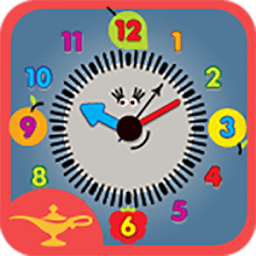 ikon تعلم الساعة مع سارة