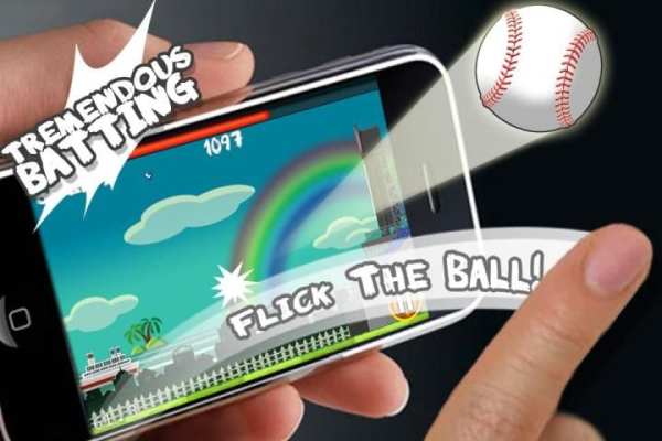 Flick Home Run! baseball game screenshot 6