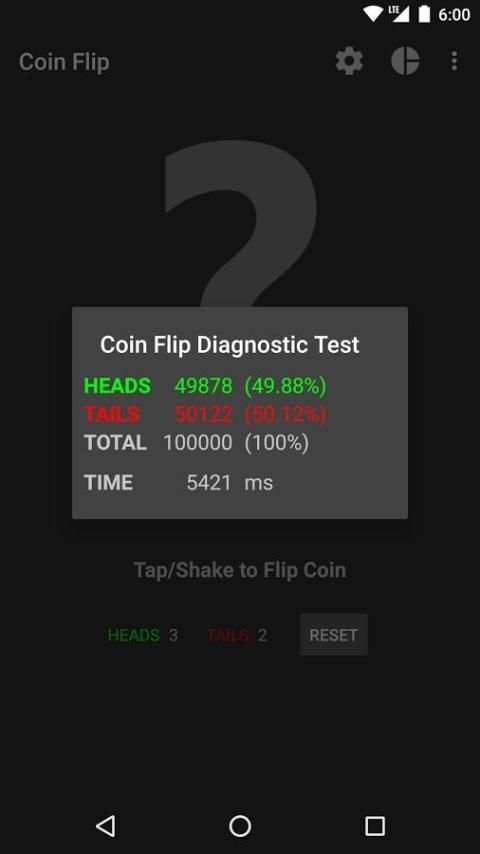 Simple Coin Flip (Phone+Wear) screenshot 8