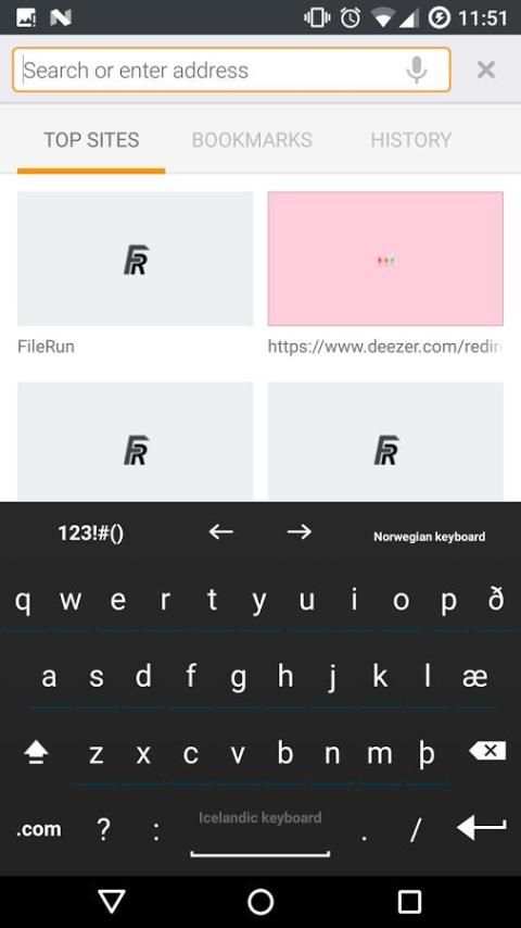 Icelandic for AnySoftKeyboard 1 تصوير الشاشة