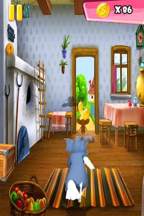 Tom Subway Rush : Jerry Adventure Run Dash 3D скриншот 3