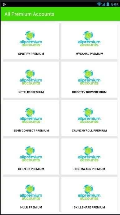 All Premium Accounts स्क्रीनशॉट 7