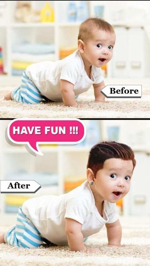 Men Hair Mustache Style Photo Editor 6 تصوير الشاشة
