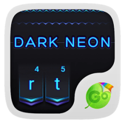 Dark Neon GO Keyboard Theme أيقونة
