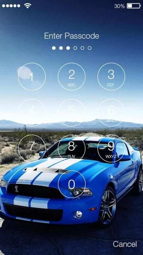 Car HD Screen Lock screenshot 2
