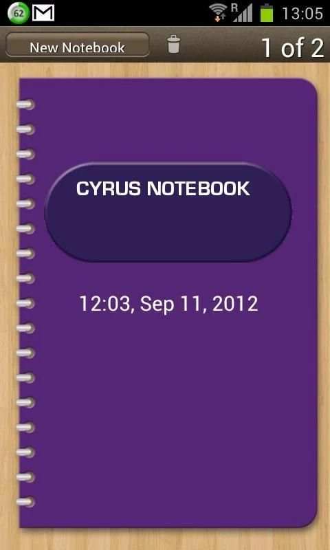 Cyrus Memo 4 تصوير الشاشة