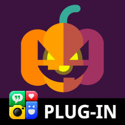 ikon Halloween - Photo Grid Plugin
