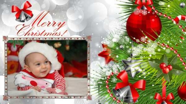 Christmas Photo Frames & Editor скриншот 2